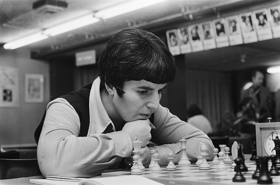 Nona Gaprindashvili, the first woman awarded the chess grandmaster title
