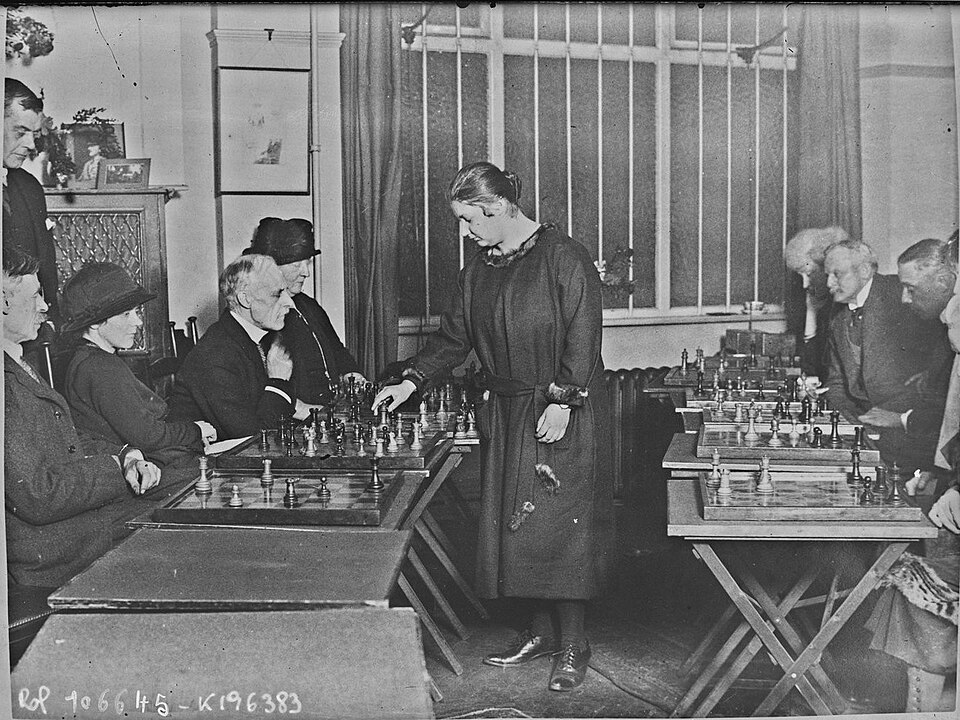 Vera Menchik, the first Women's World Chess Champion